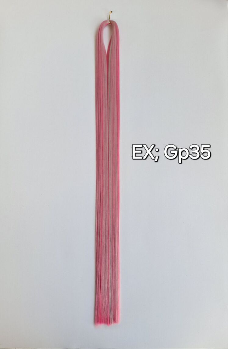 موی دوسرباز ابریشمی لایت مخصوص اکستنشن کد EX; GP35