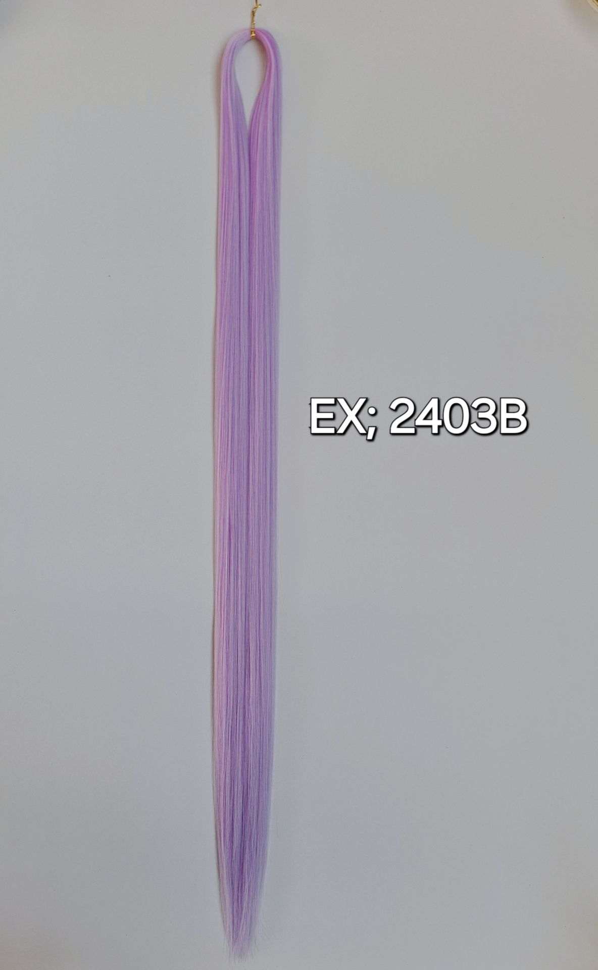 موی دوسرباز ابریشمی مخصوص اکستنشن کد EX2403B