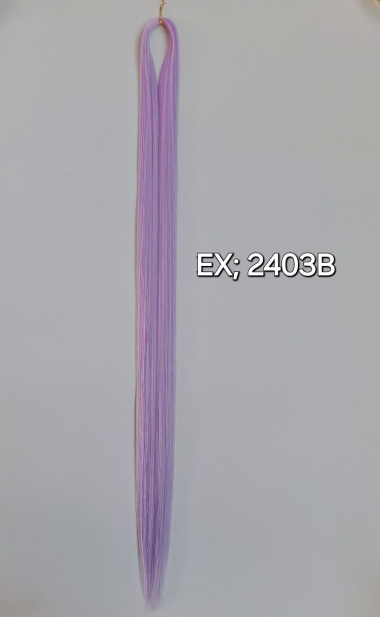 موی دوسرباز ابریشمی مخصوص اکستنشن کد EX2403B