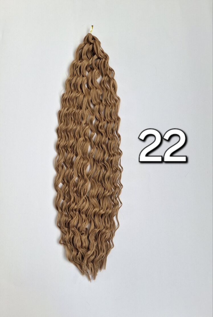 موی آفرو روسی تک رنگ کد 22