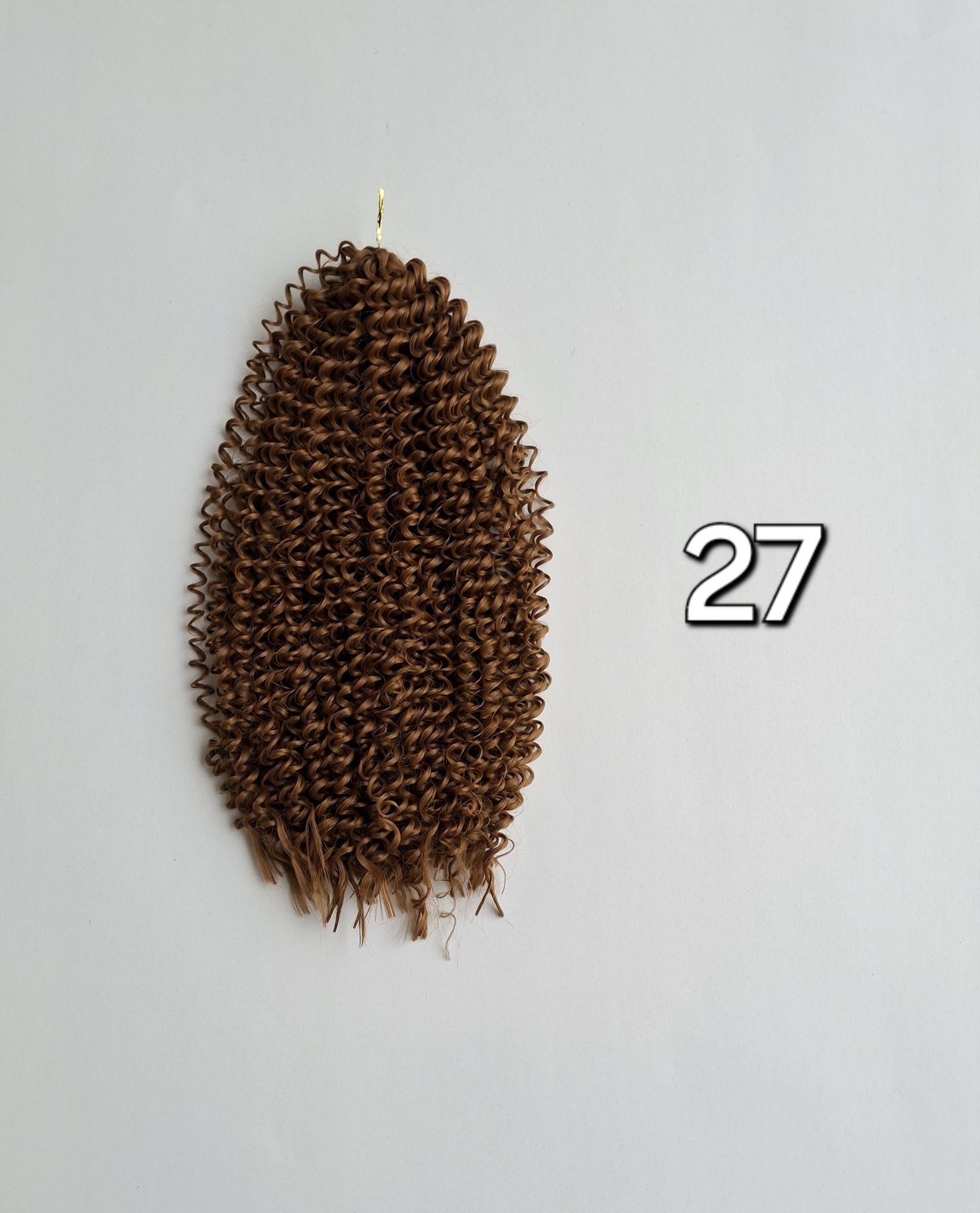 موی آفرو سیم تلفنی تک رنگ کد 27