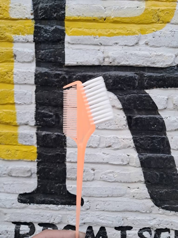 فرچه رنگ مو دوطرفه تونی رنگ گلبهی