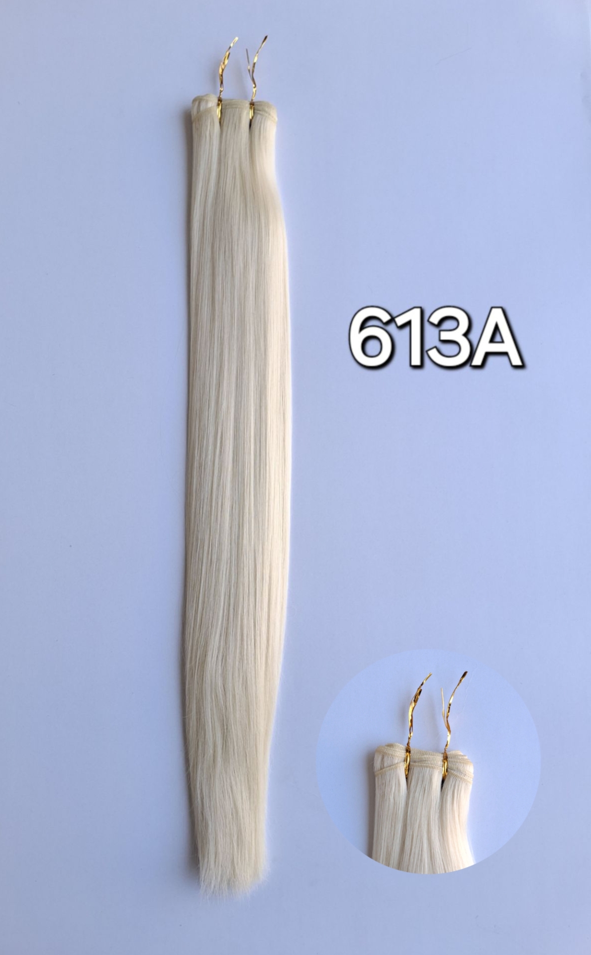 موی اکستنشن سردوخت پوش ابریشمی تک رنگ پرومیس کد 613A
