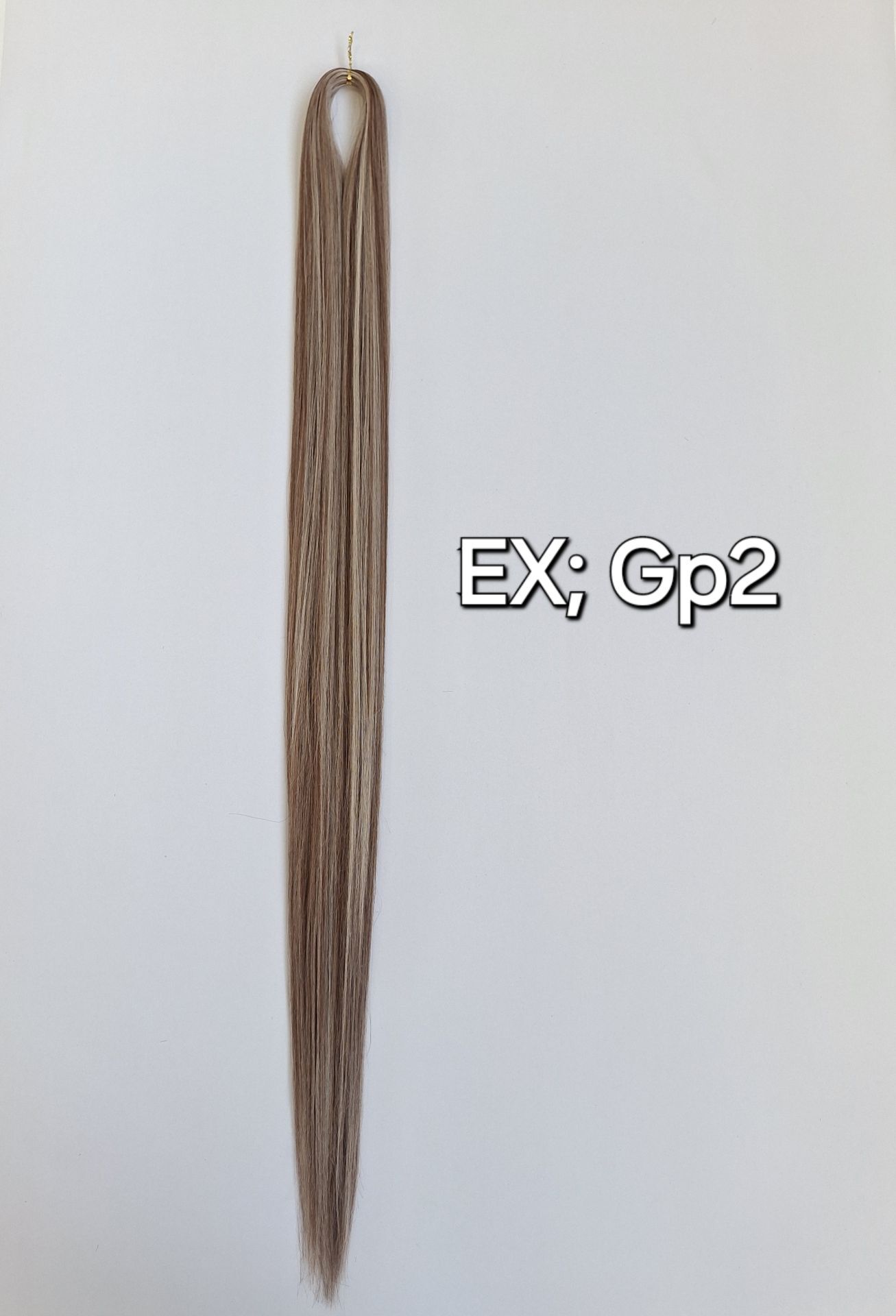 موی دوسرباز لایت ابریشمی مخصوص اکستنشن کد EX,Gp2