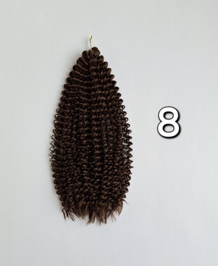 موی آفرو سیم تلفنی تک رنگ کد 8