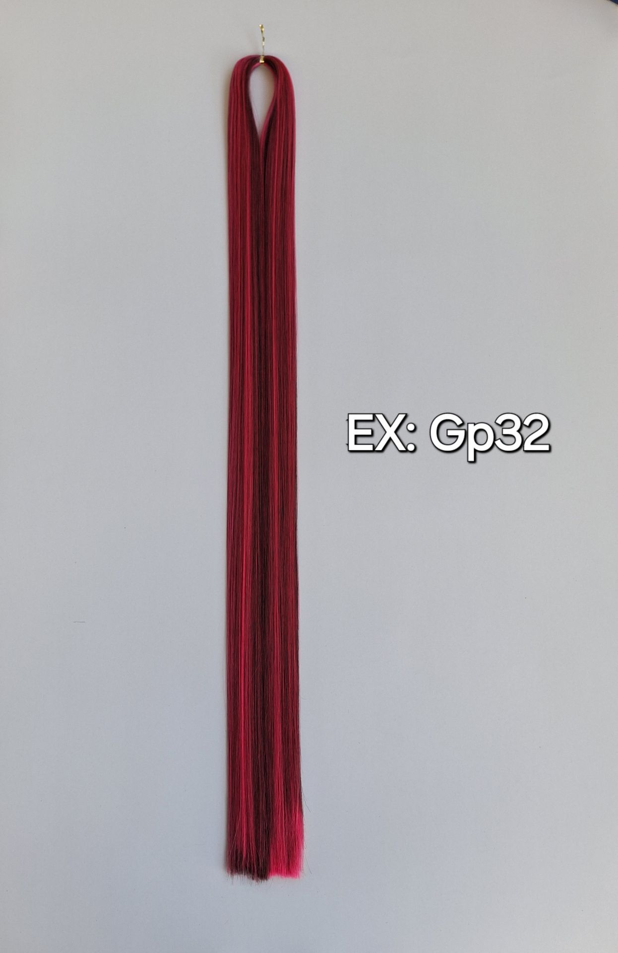موی دوسرباز ابریشمی لایت مخصوص اکستنشن کد EX / GP32