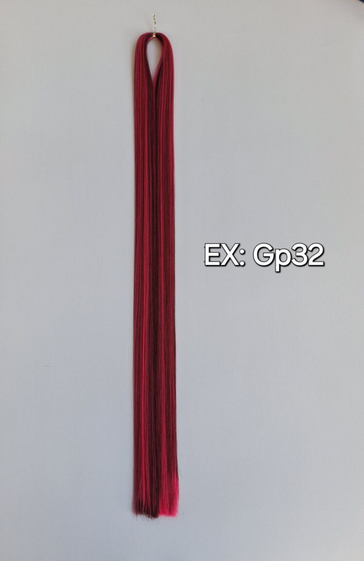 موی دوسرباز ابریشمی لایت مخصوص اکستنشن کد EX / GP32
