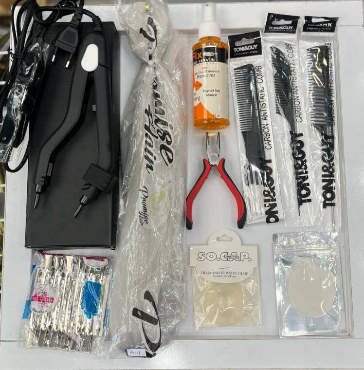 پک کامل اکستنشن مو