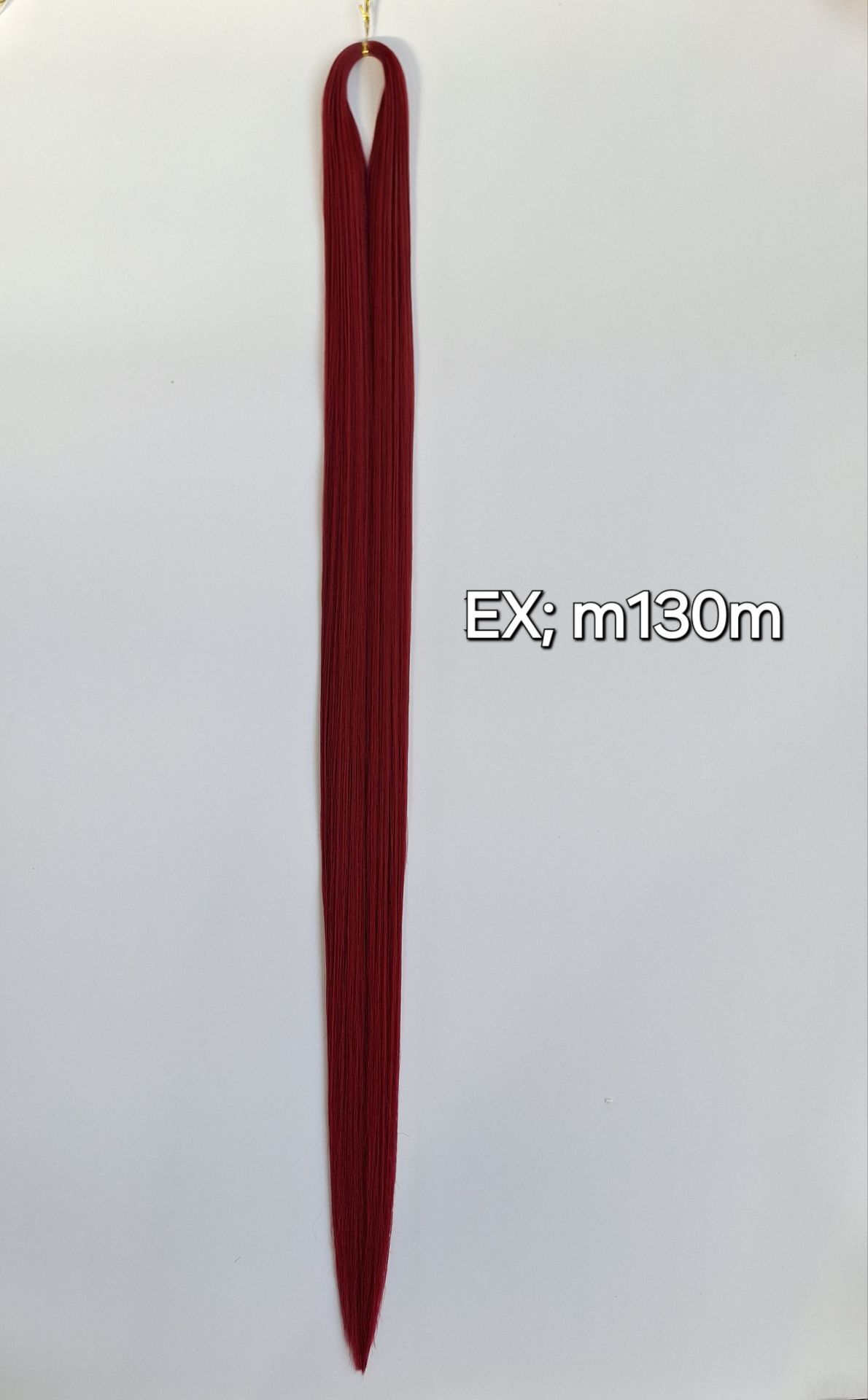 موی دوسرباز ابریشمی مخصوص اکستنشن کد EXm130m