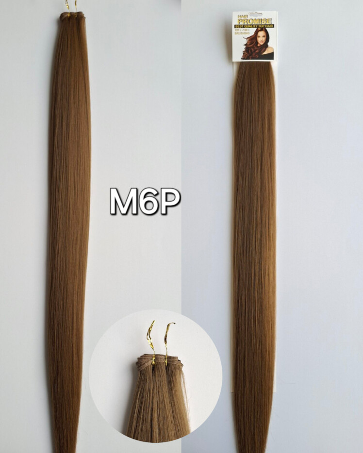 موی اکستنشن سردوخت نیم‌پوش ابریشمی کد M6P