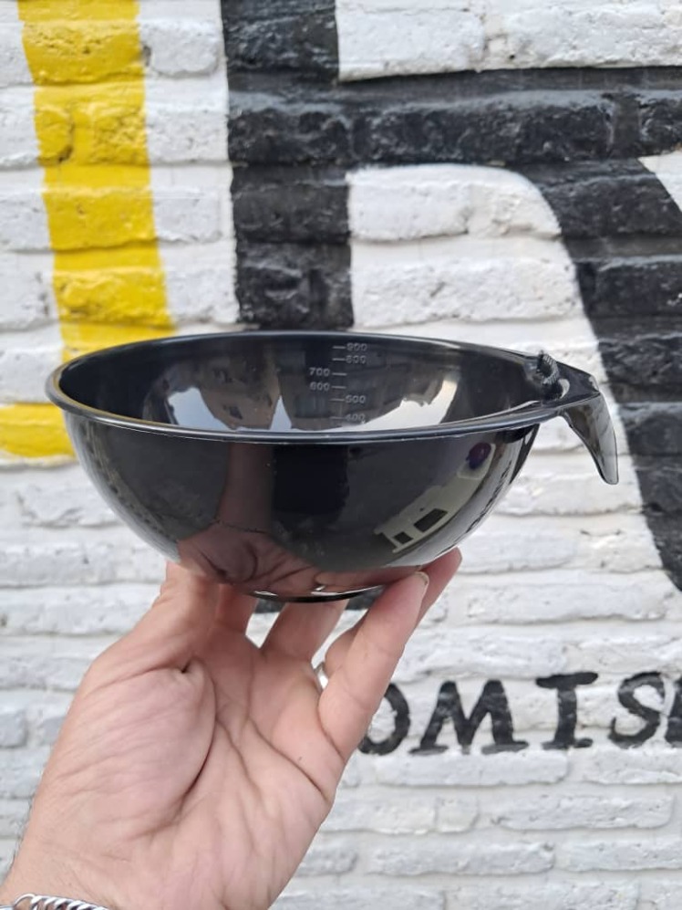 کاسه رنگ مو بزرگ رنگ مشکی