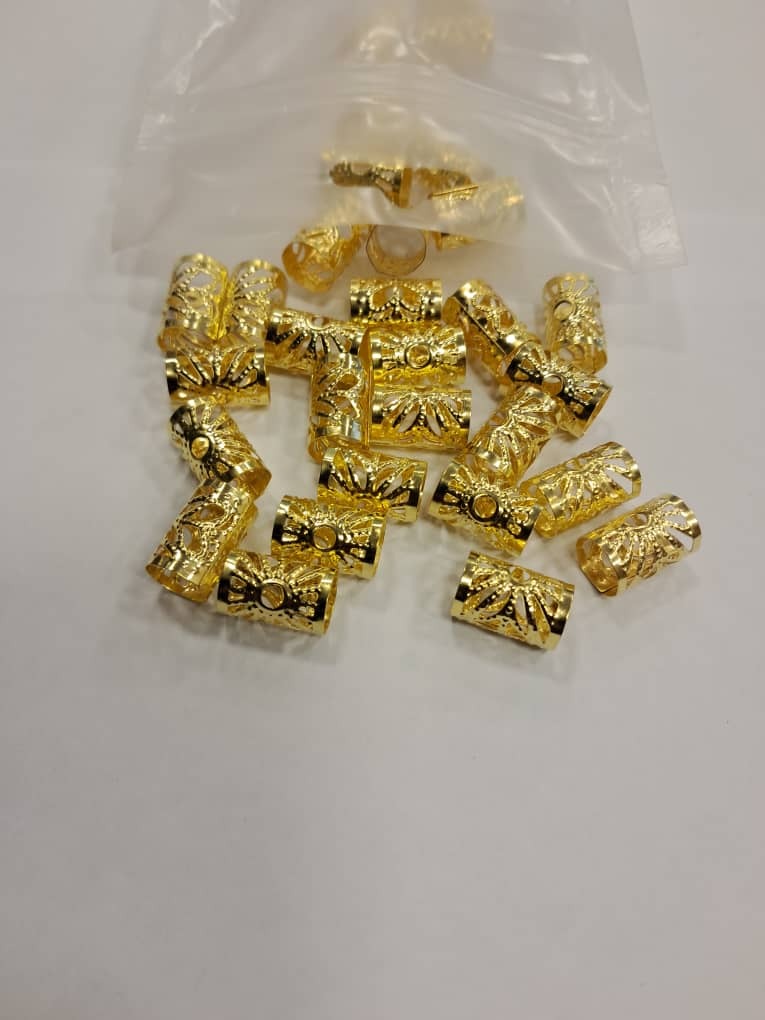  مهره روسی طلایی مو سایز بزرگ 