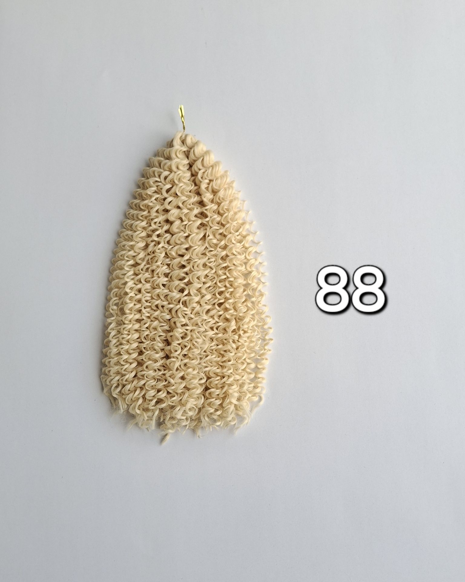 موی آفرو سیم تلفنی تک رنگ کد 88