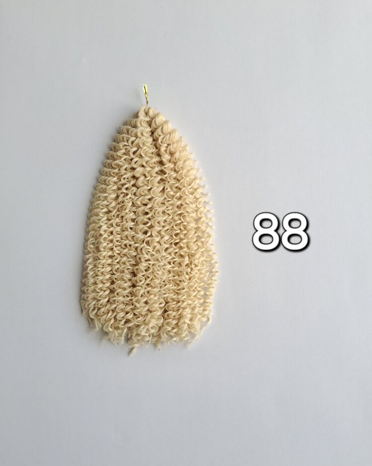 موی آفرو سیم تلفنی تک رنگ کد 88