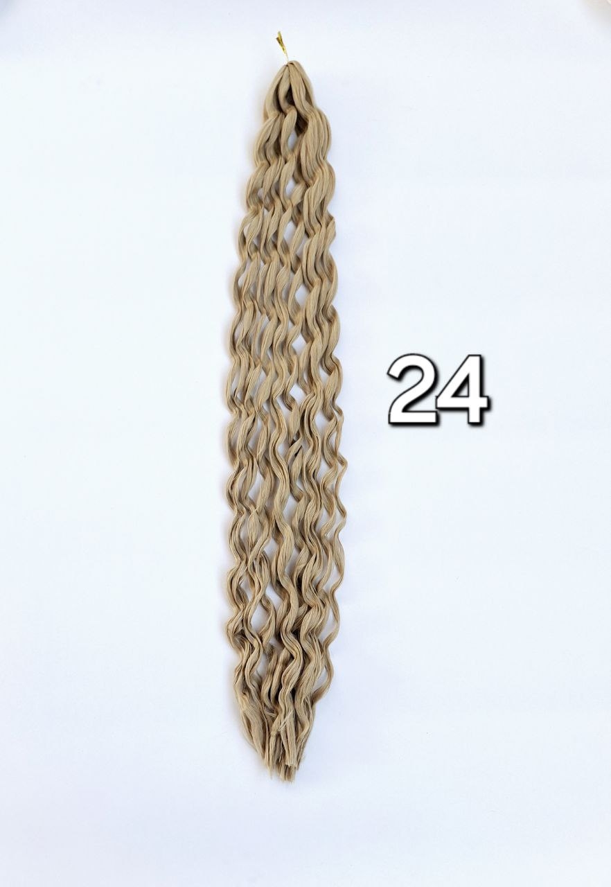 موی آفرو روسی تک رنگ کد 24