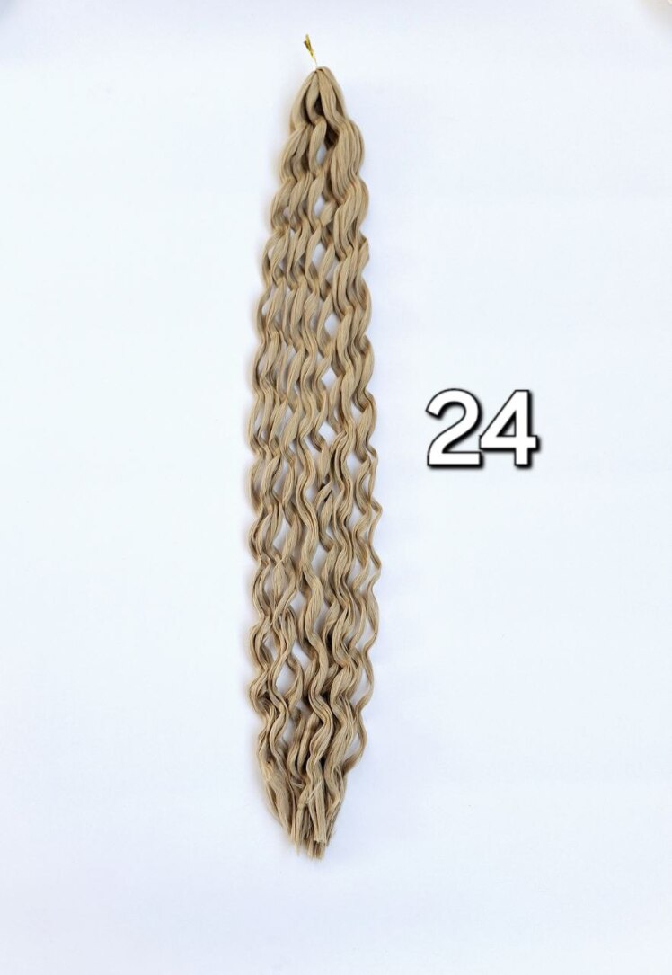 موی آفرو روسی تک رنگ کد 24