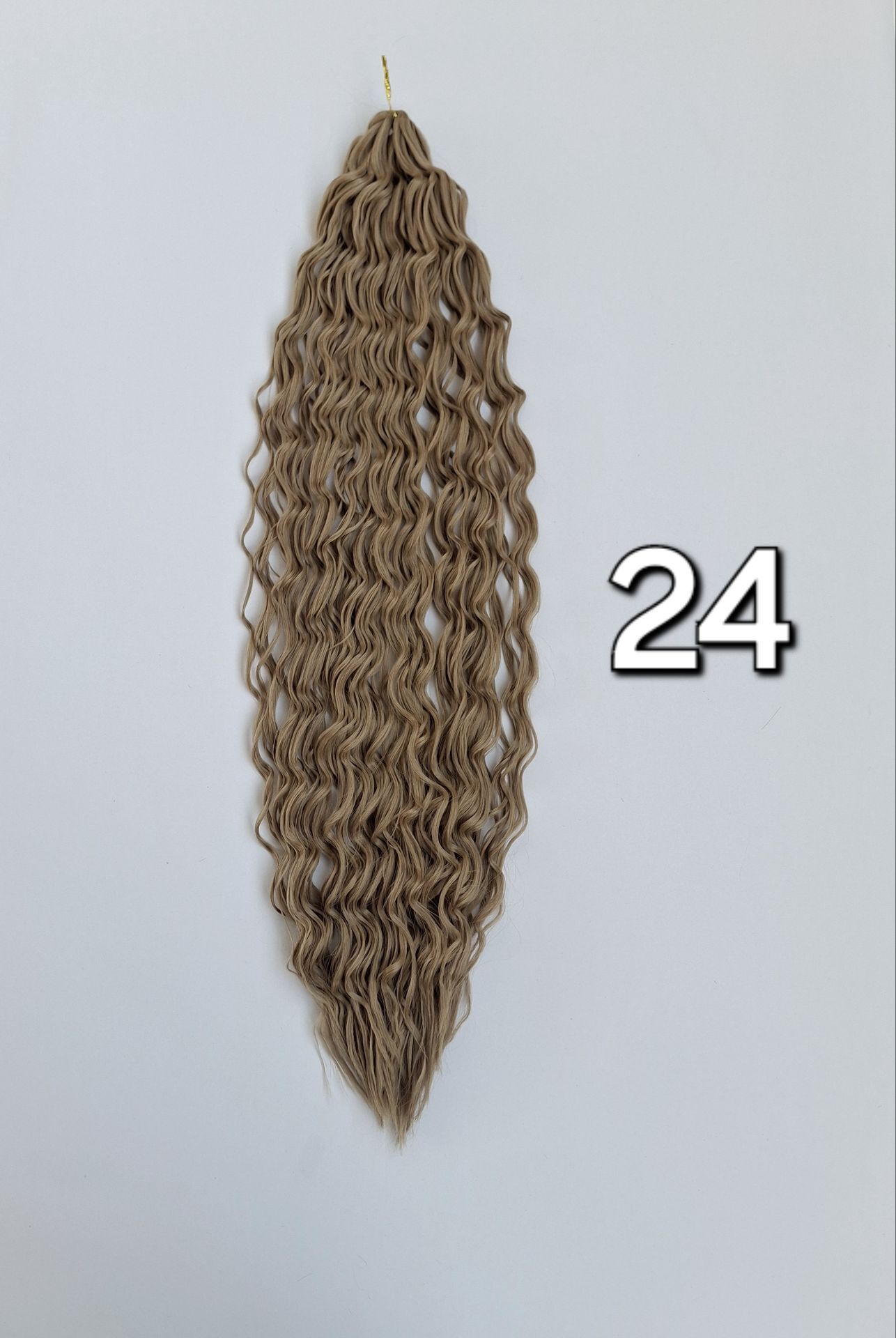 موی آفرو روسی تک رنگ کد 24