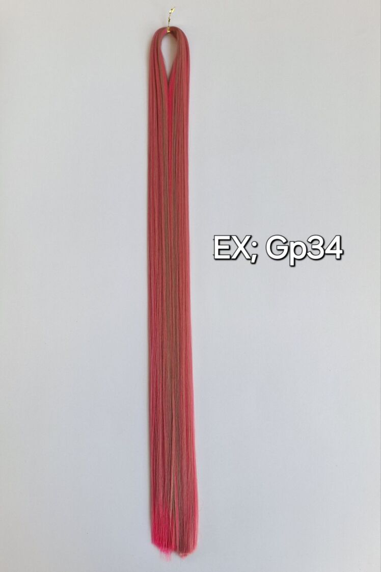 موی دوسرباز ابریشمی لایت مخصوص اکستنشن کد EX, GP34