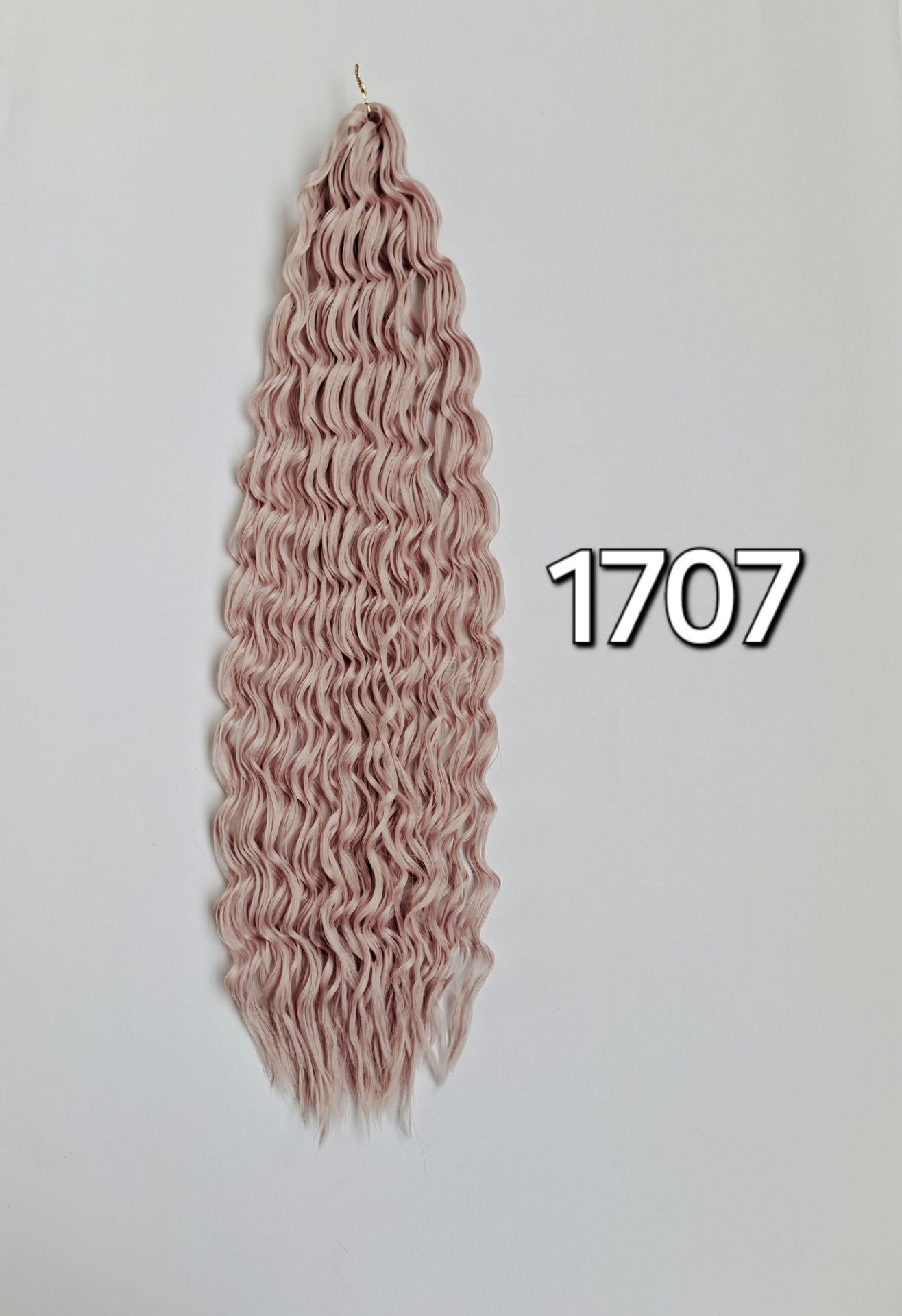  موی آفرو روسی تک رنگ کد 1707 