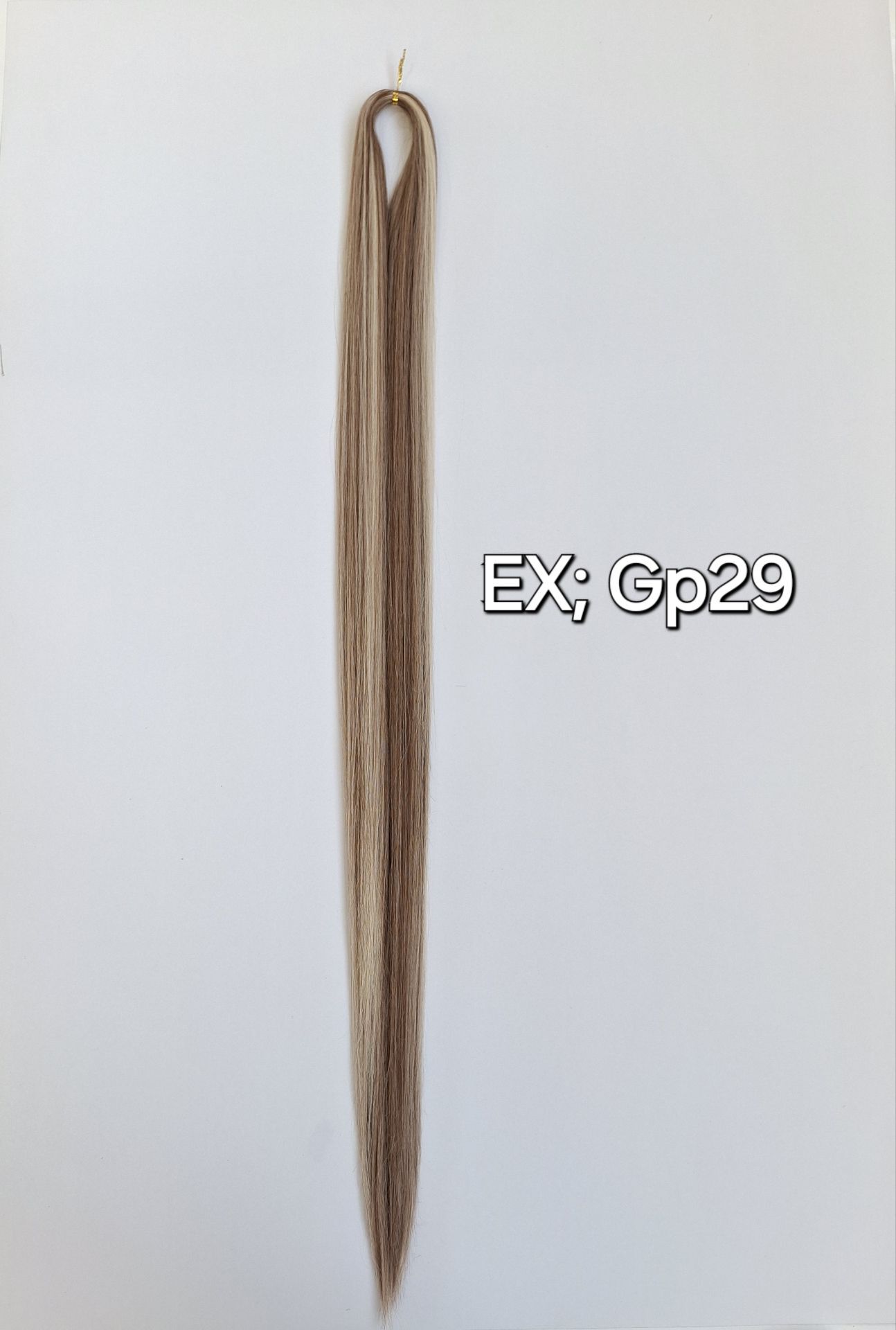 موی دوسرباز لایت ابریشمی مخصوص اکستنشن کد EX-Gp29