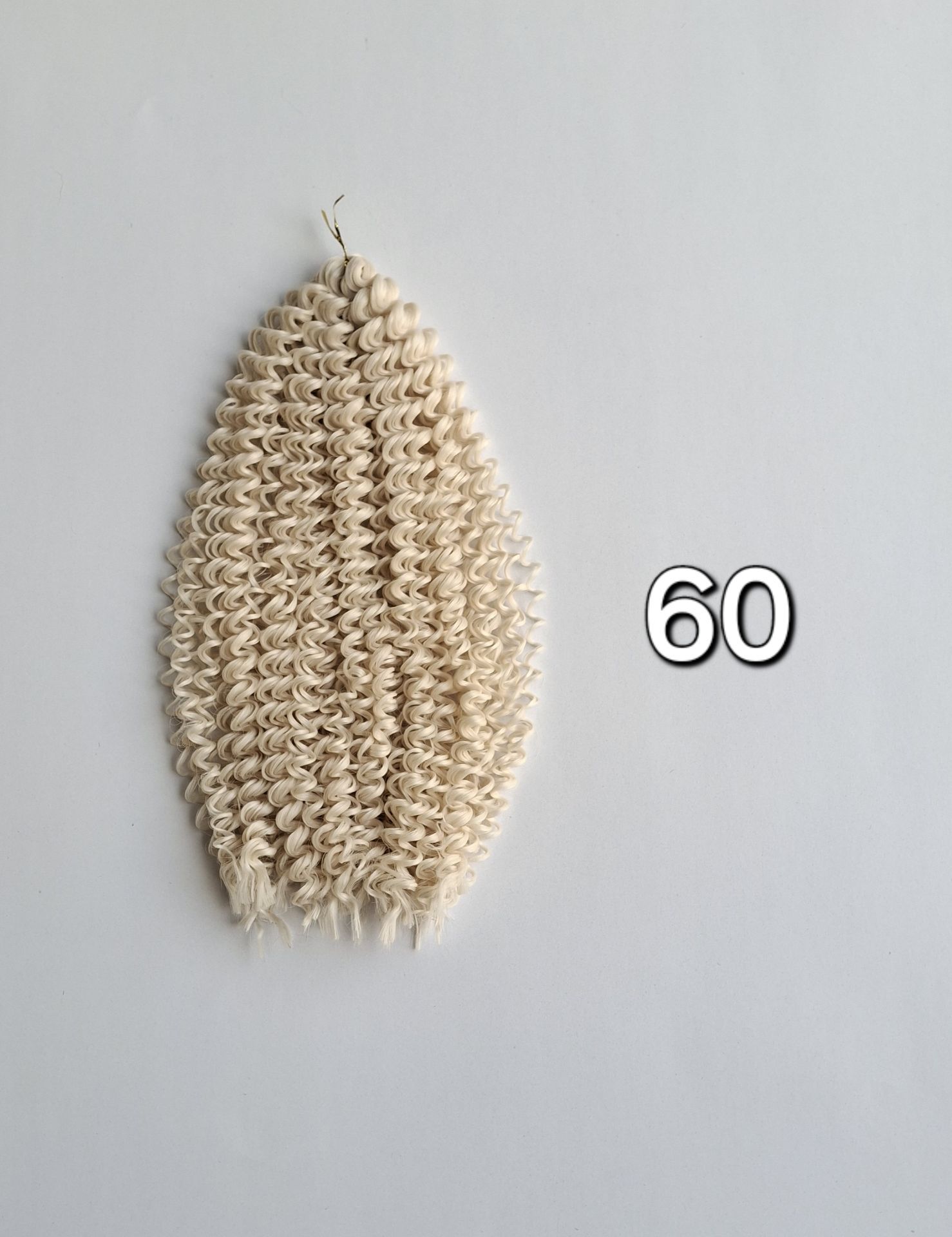 موی آفرو سیم تلفنی تک رنگ کد 60