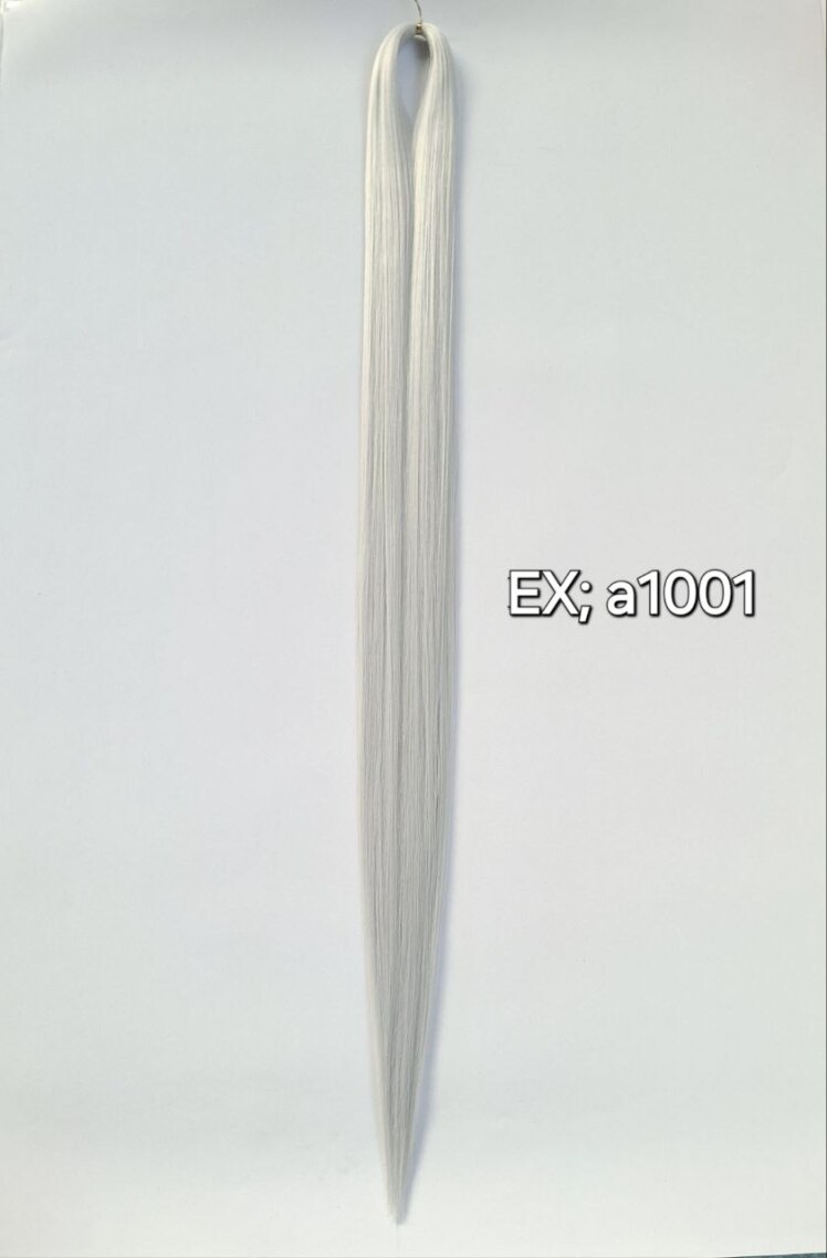 موی دوسرباز ابریشمی مخصوص اکستنشن کد EXa1001