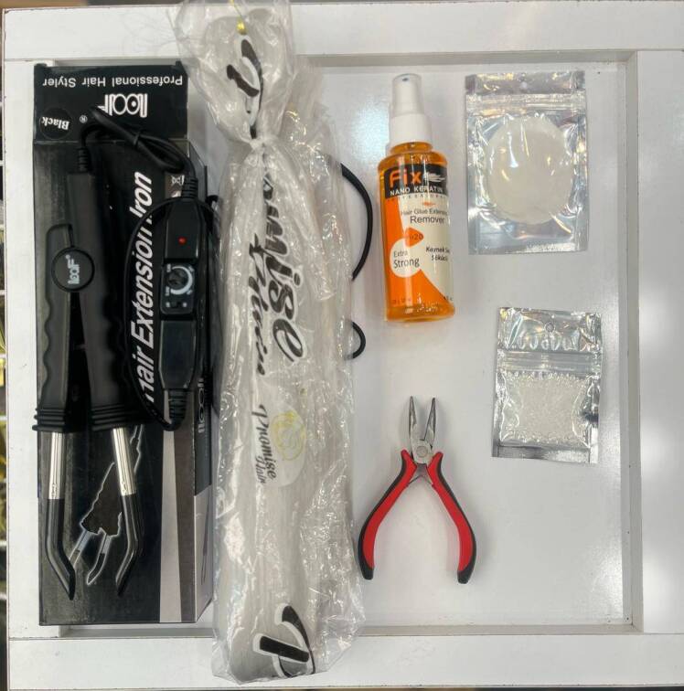 پک کامل اکستنشن مو