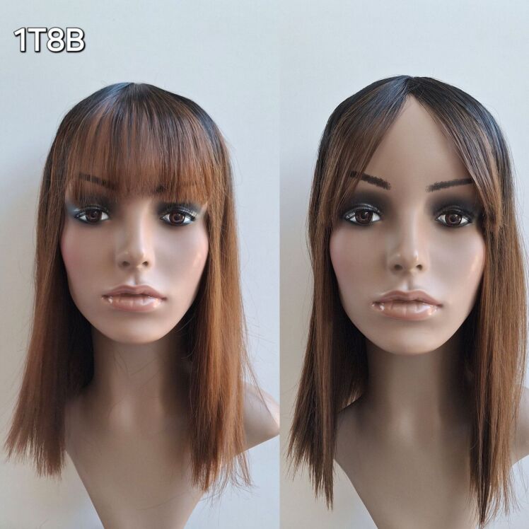 کلاه گیس مصری چتری دار فرق ثابت آمبره کد 1T8B