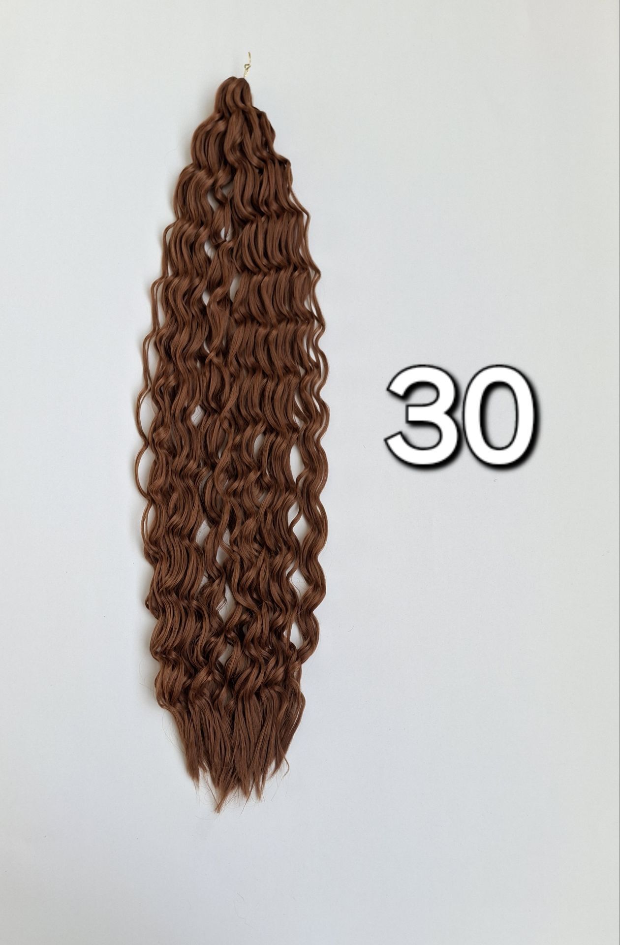موی آفرو روسی تک رنگ کد 30