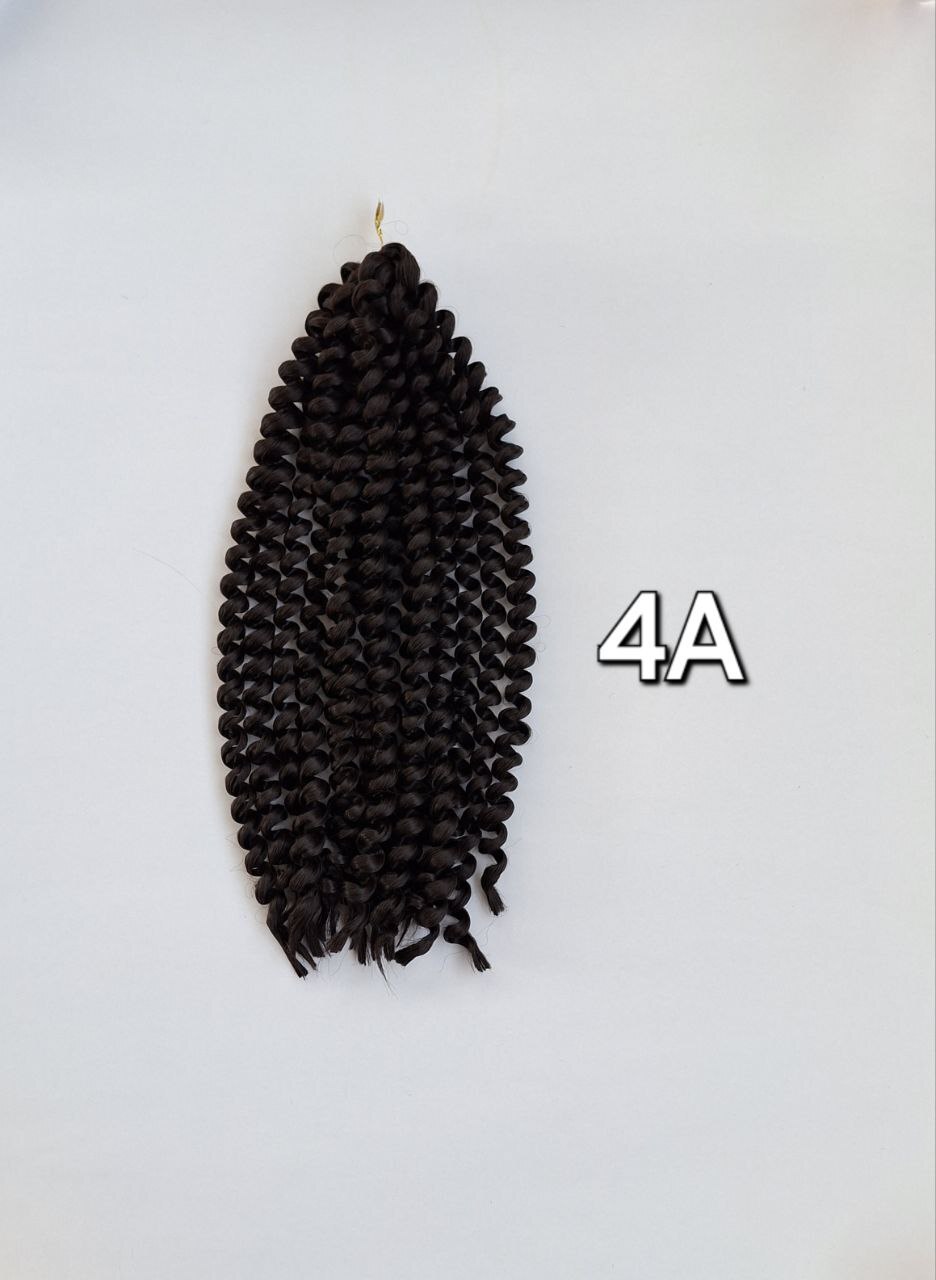  موی آفرو سیم تلفنی تک رنگ کد 4A 