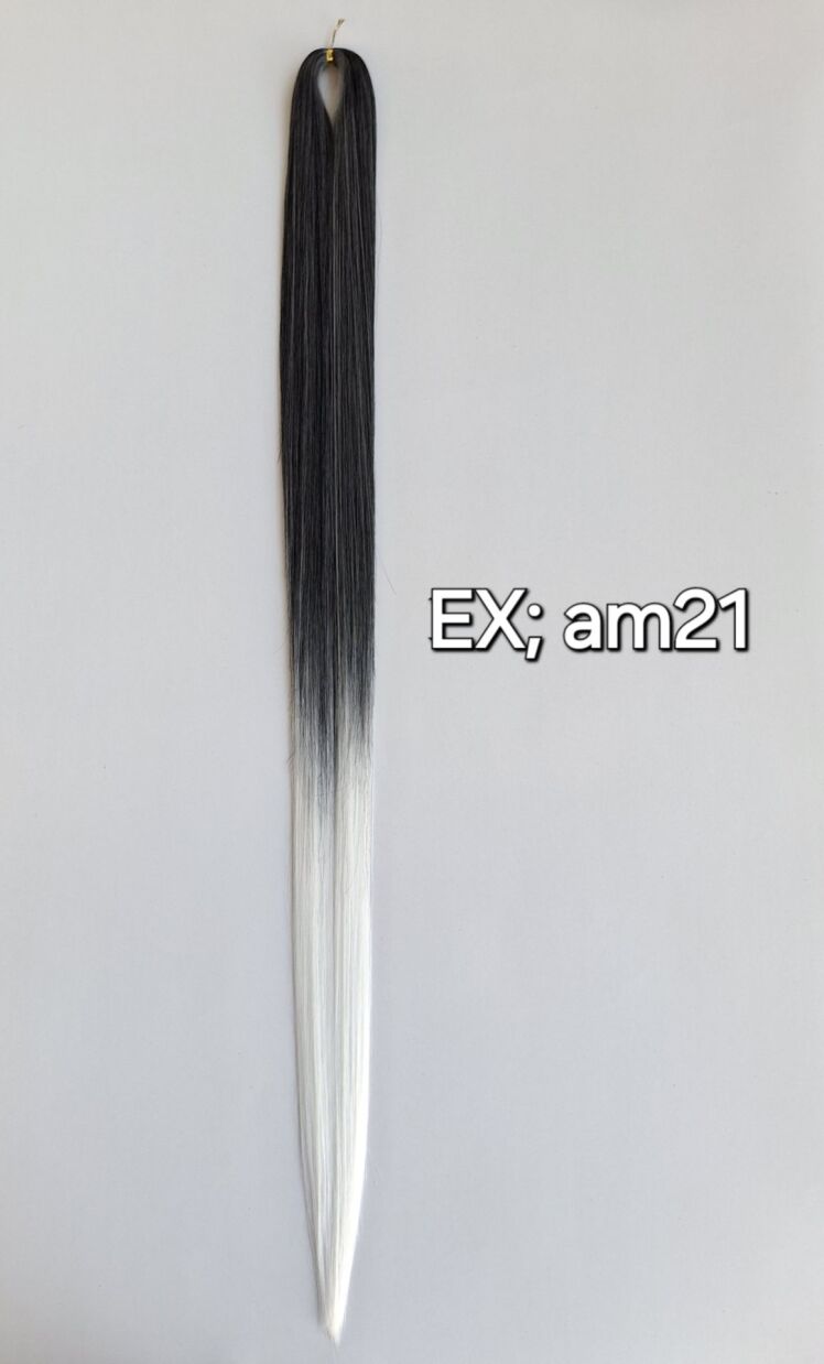 موی مخصوص اکستنشن آمبره کد EX; AM21